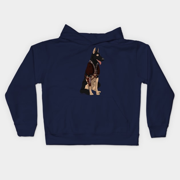 Street War of the Hunters co Kids Hoodie by HolidayPup